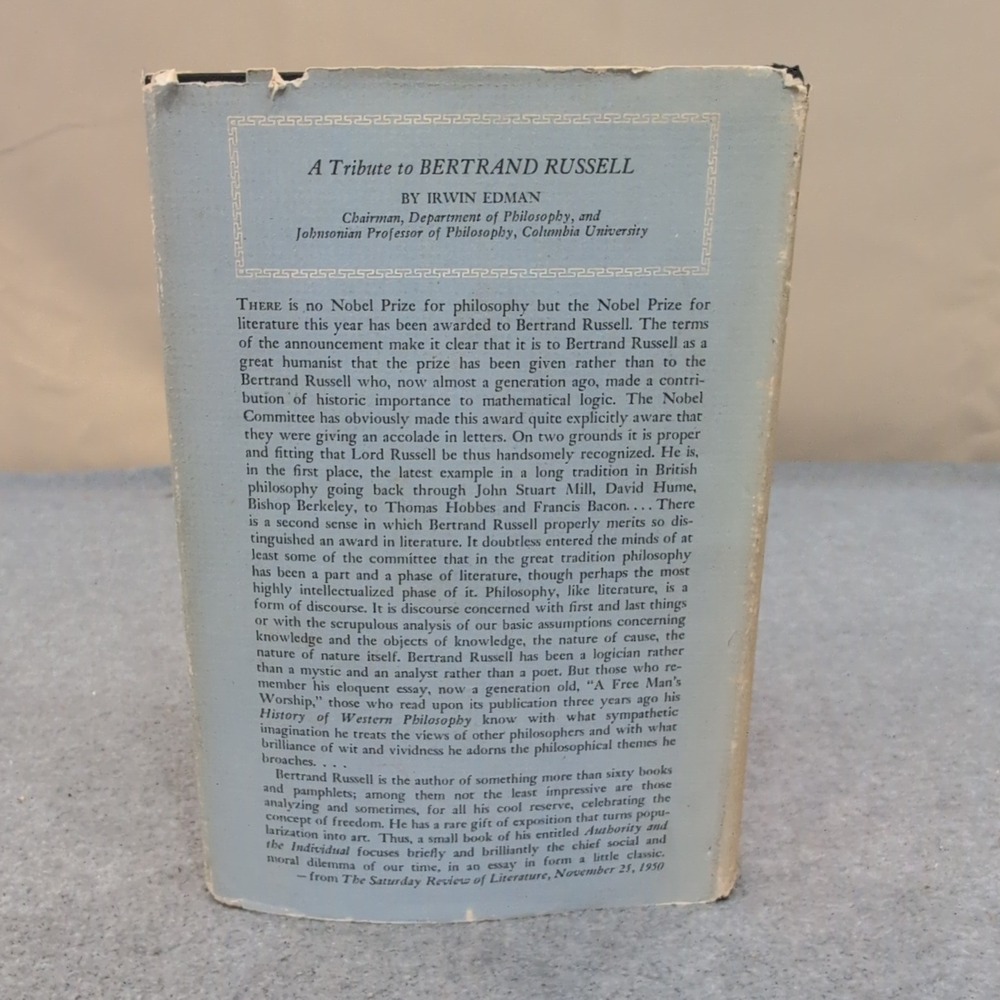New Hopes for a Changing World Bertrand Russell 1951 1st American Edition HC DJ - Picture 3 of 5